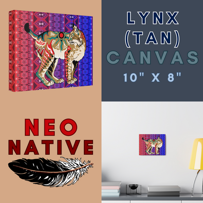 Tan Lynx Canvas