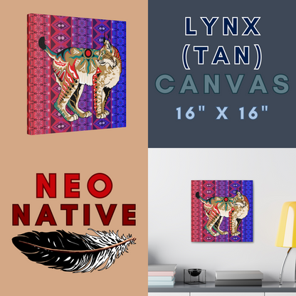 Tan Lynx Canvas