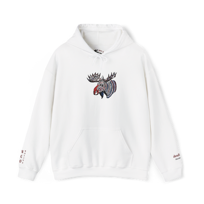 Tribal Moose Hoodie