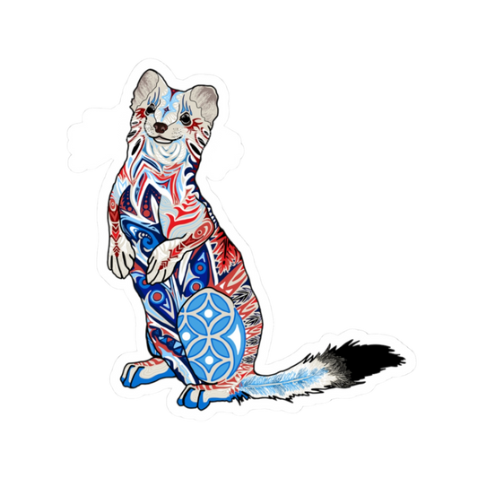 Winter Ermine Sticker