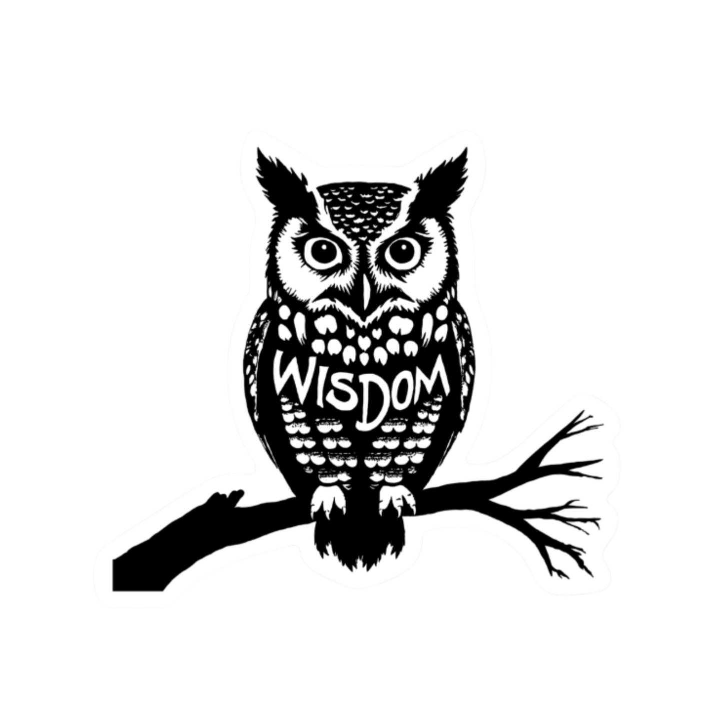 Wisdom Owl Sticker