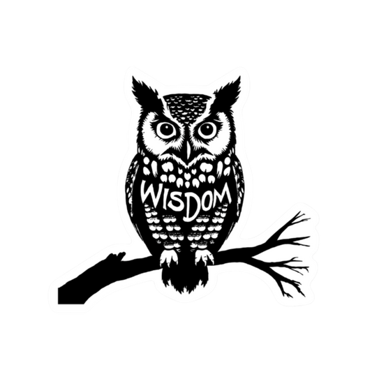Wisdom Owl Sticker