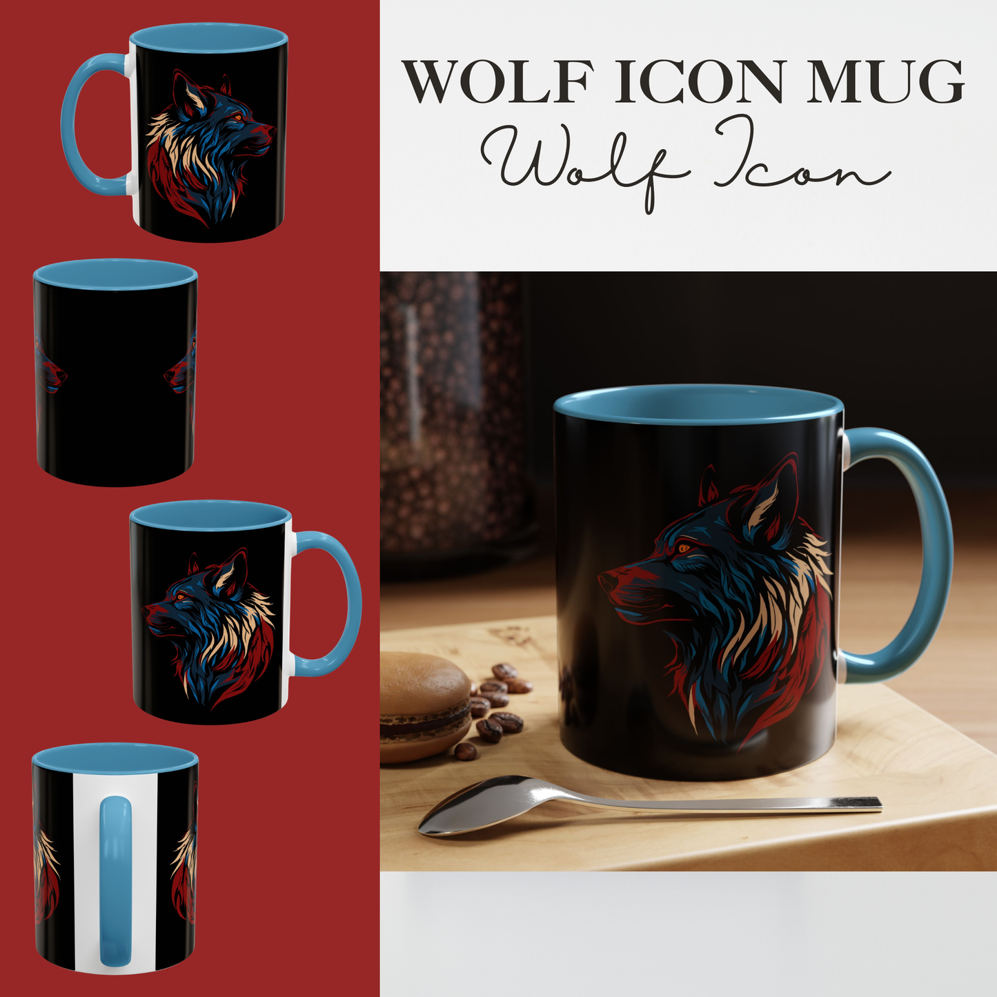 Wolf Icon Mug