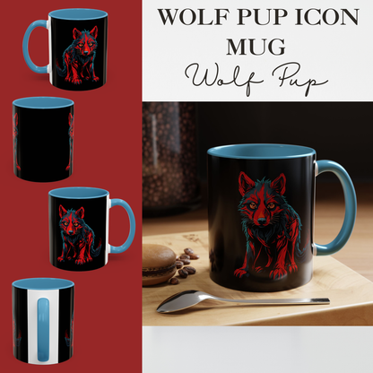 Wolf Pup Icon Mug