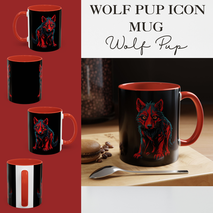 Wolf Pup Icon Mug