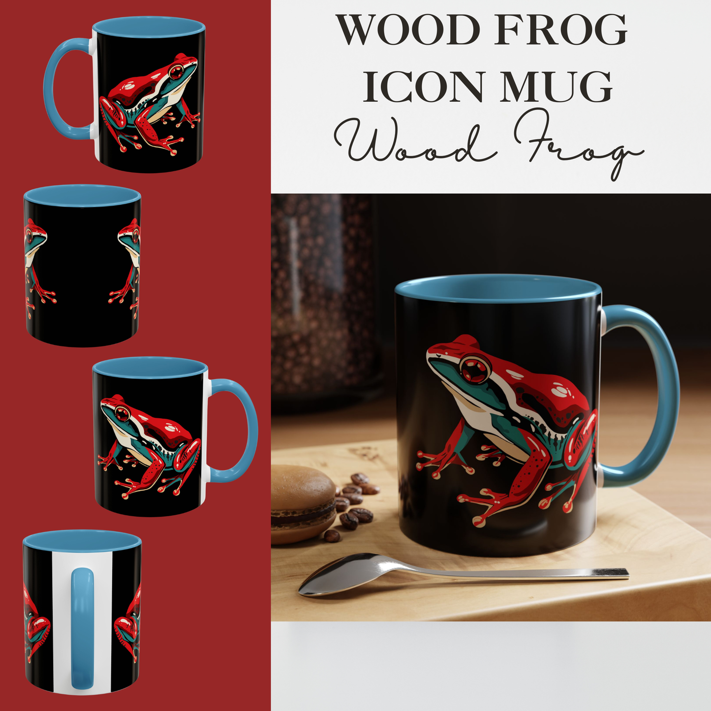 Wood Frog Icon Mug