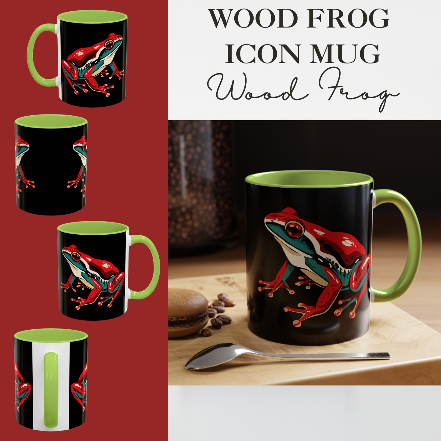 Wood Frog Icon Mug
