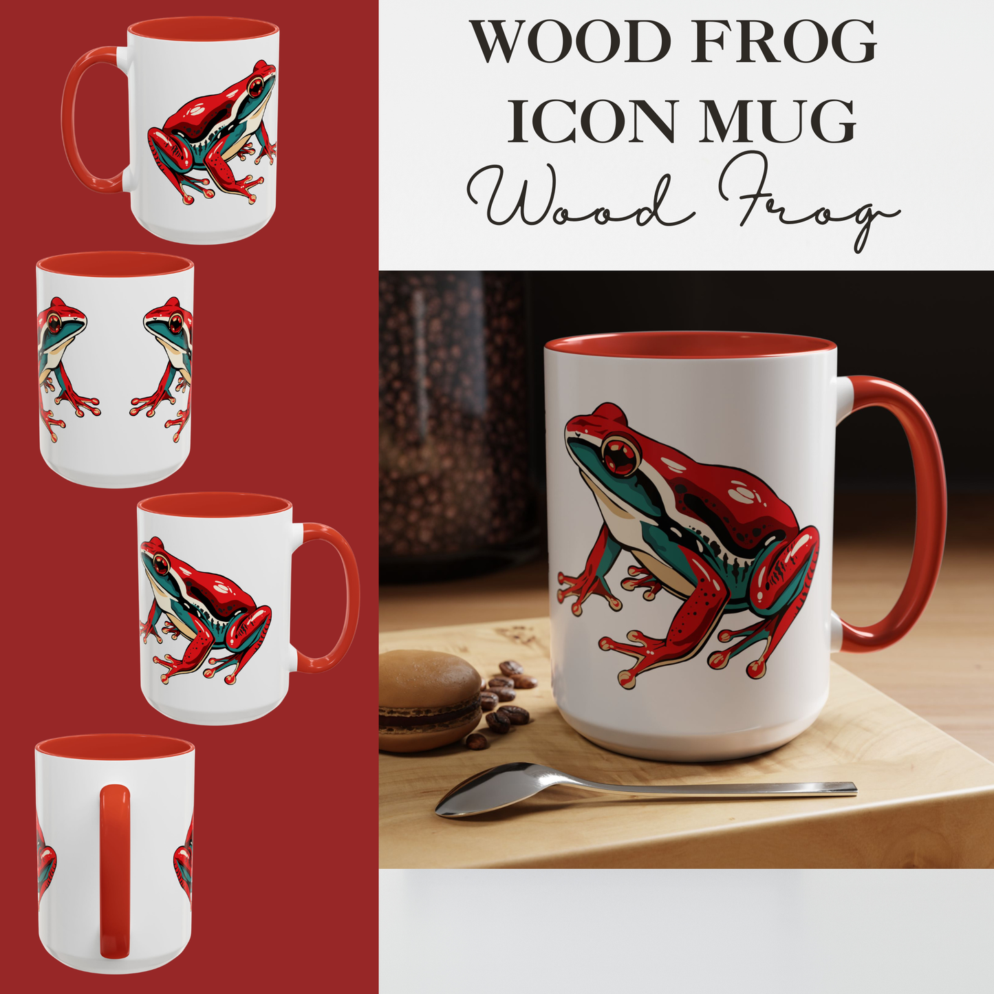 Wood Frog Icon Mug