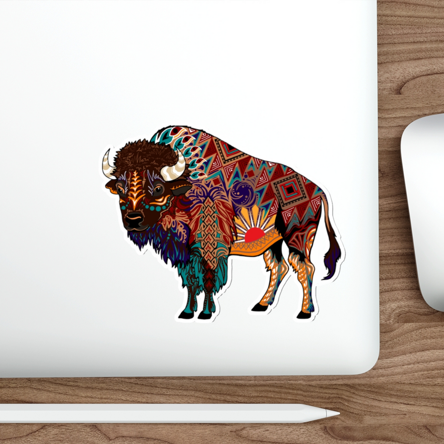 Bison Sticker