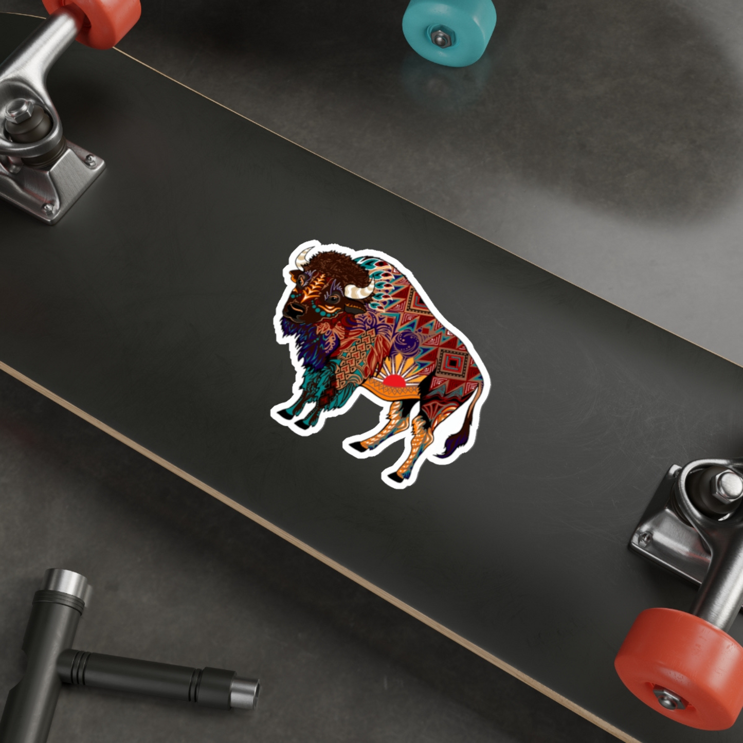 Bison Sticker