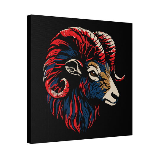 Dall Sheep Icon Canvas