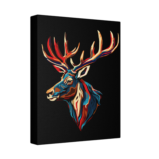 Elk Icon Canvas