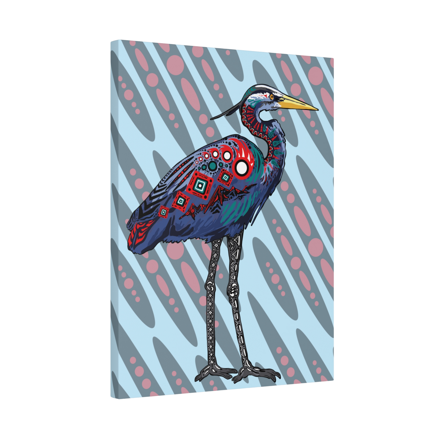 Great Blue Heron Canvas