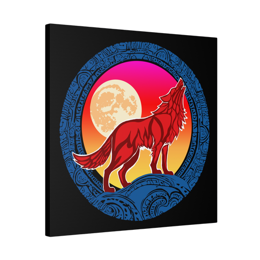 Loyalty Wolf Canvas