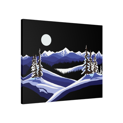 Lunar Frost Canvas