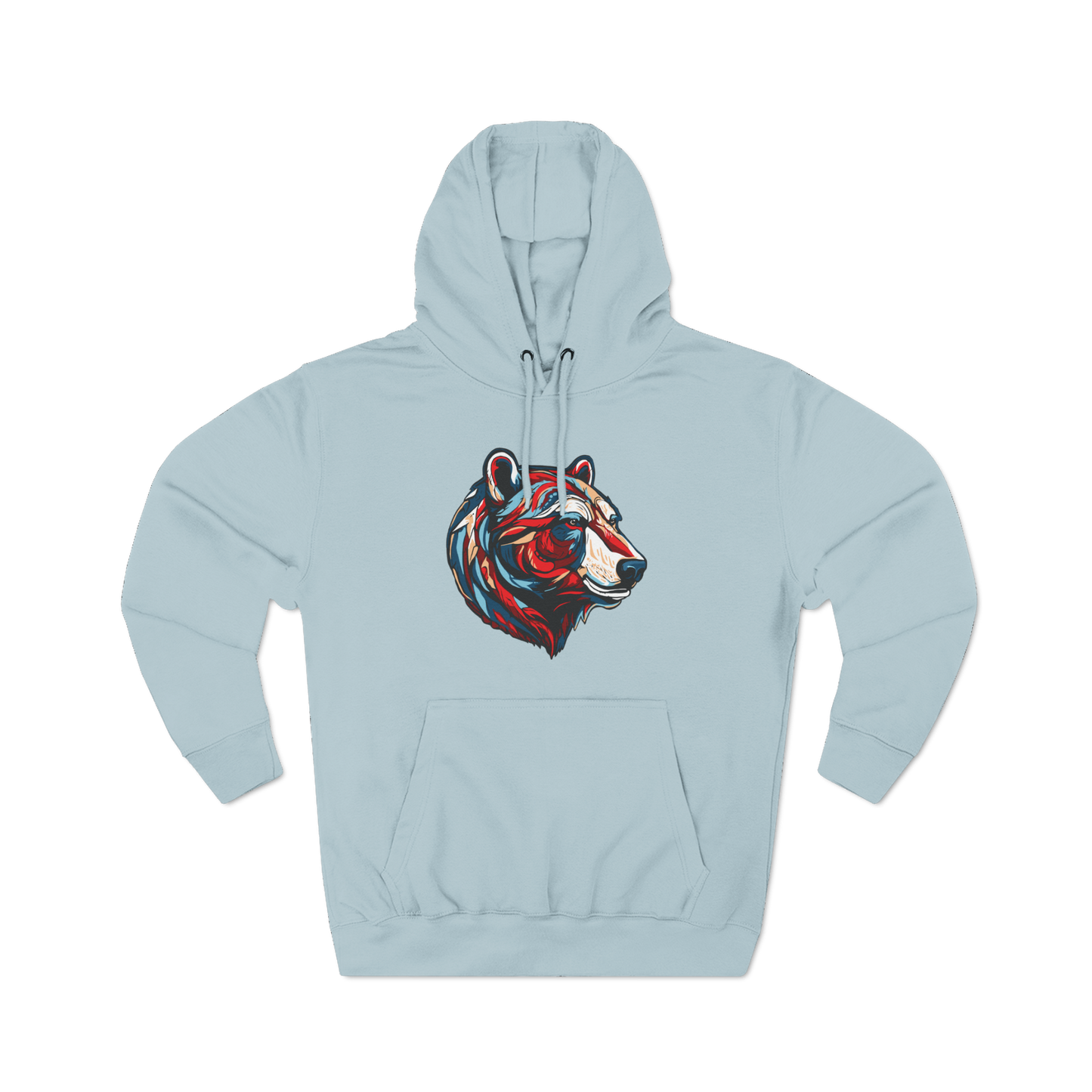 Polar Bear Icon - Fleece Hoodie