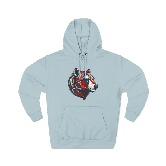 Polar Bear Icon - Fleece Hoodie