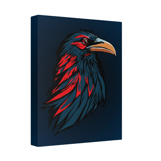 Raven Icon Canvas