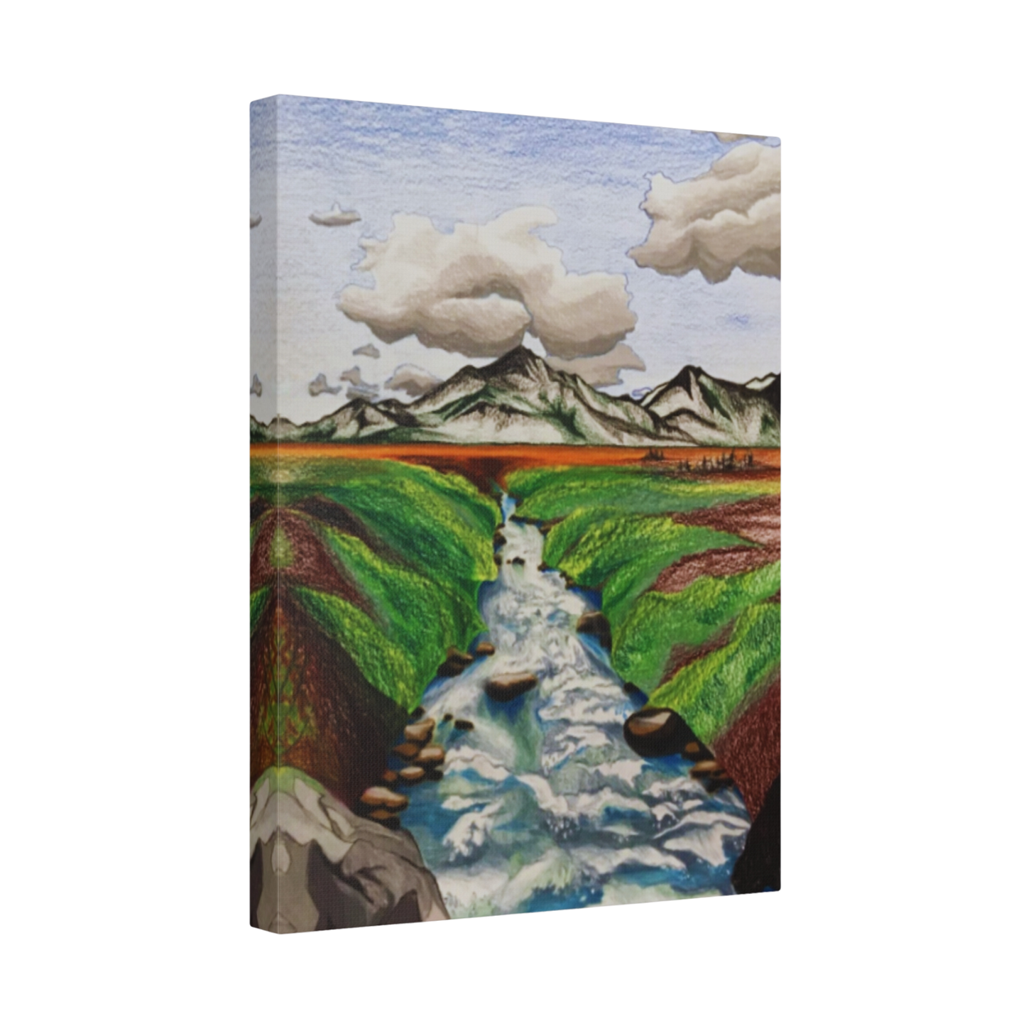 Rushing River Canvas