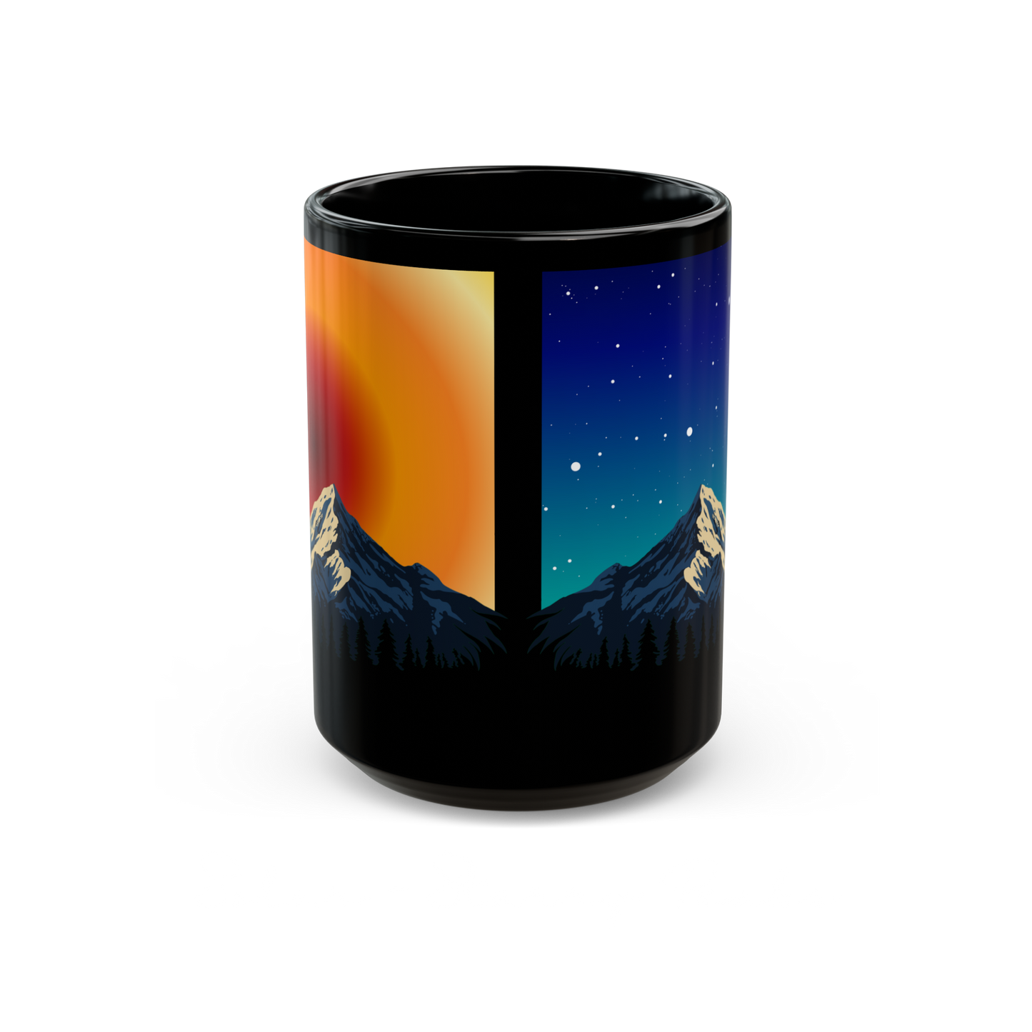 Solar & Starry Ridges Mug