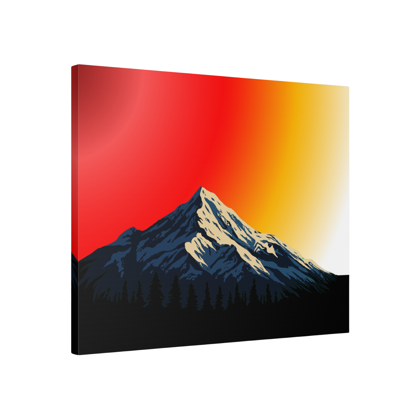 Solar Peaks Canvas