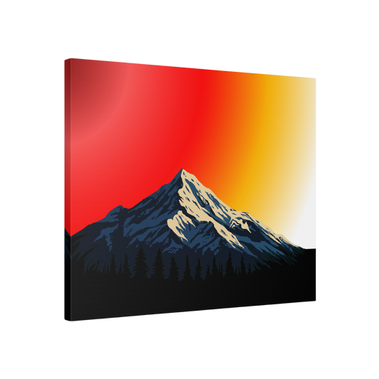 Solar Peaks Canvas