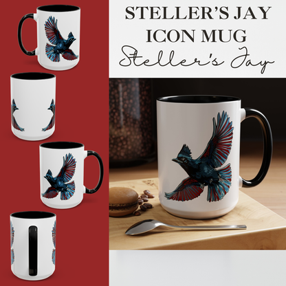 Steller's Jay Icon Mug