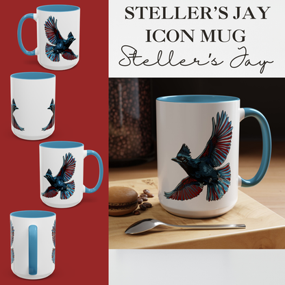 Steller's Jay Icon Mug