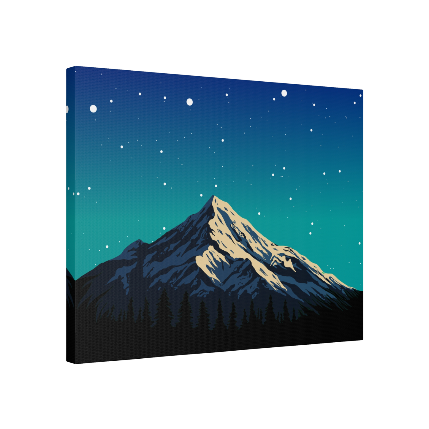 Twilight Peaks Canvas