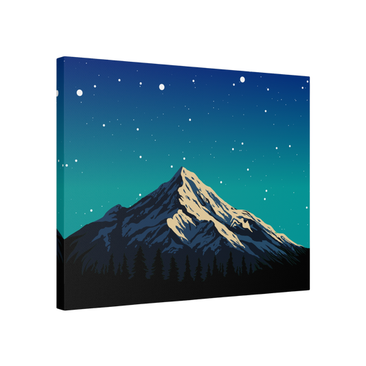 Twilight Peaks Canvas