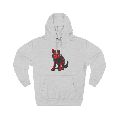Wolf Pup Icon - Fleece Hoodie